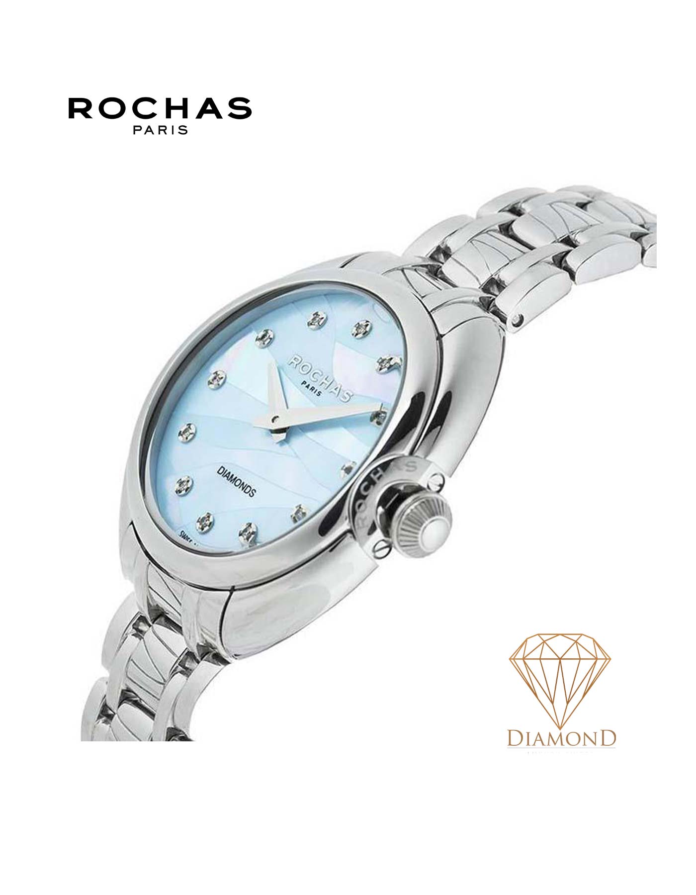 Rochas diamond best sale watches price